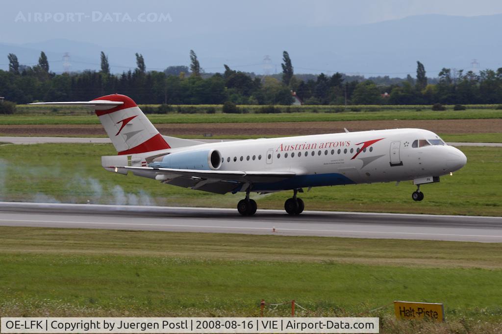 OE-LFK, 1995 Fokker 70 (F-28-0070) C/N 11555, Fokker 70