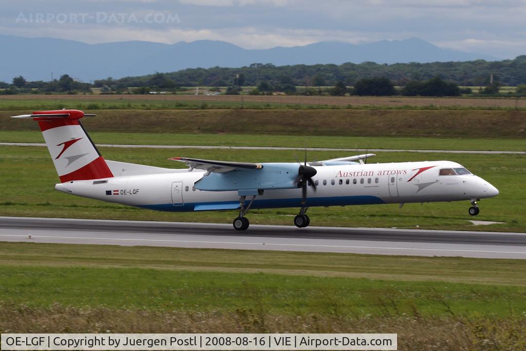 OE-LGF, 2002 De Havilland Canada DHC-8-402Q Dash 8 C/N 4068, Bombardier Inc. DHC-8-402