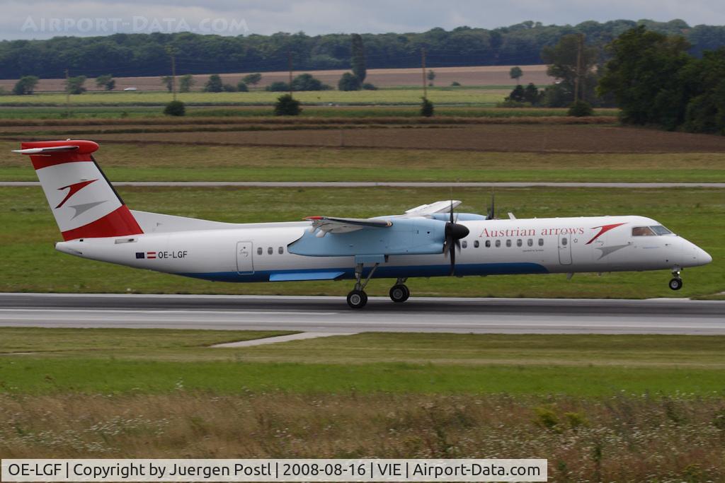 OE-LGF, 2002 De Havilland Canada DHC-8-402Q Dash 8 C/N 4068, Bombardier Inc. DHC-8-402