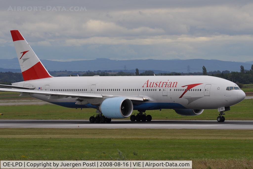 OE-LPD, 2006 Boeing 777-2Z9/ER C/N 35960, Boeing 777-2B8/ER