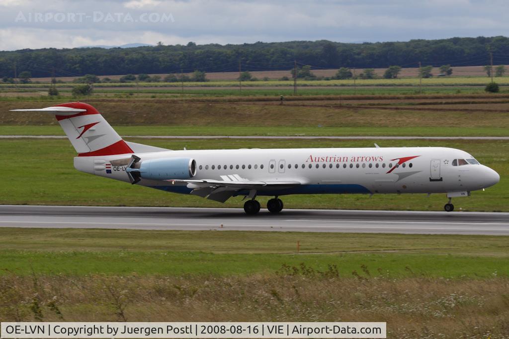 OE-LVN, 1991 Fokker 100 (F-28-0100) C/N 11367, Fokker 100