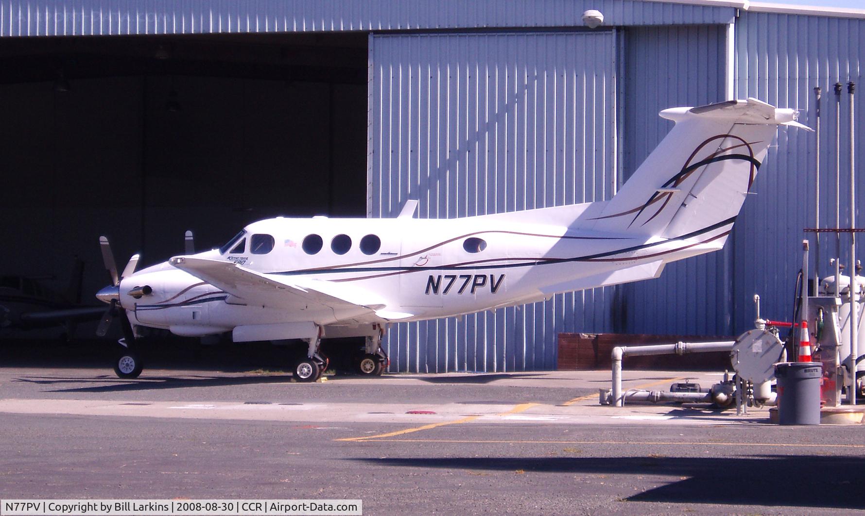 N77PV, 1980 Beech F90 King Air C/N LA-68, Left side