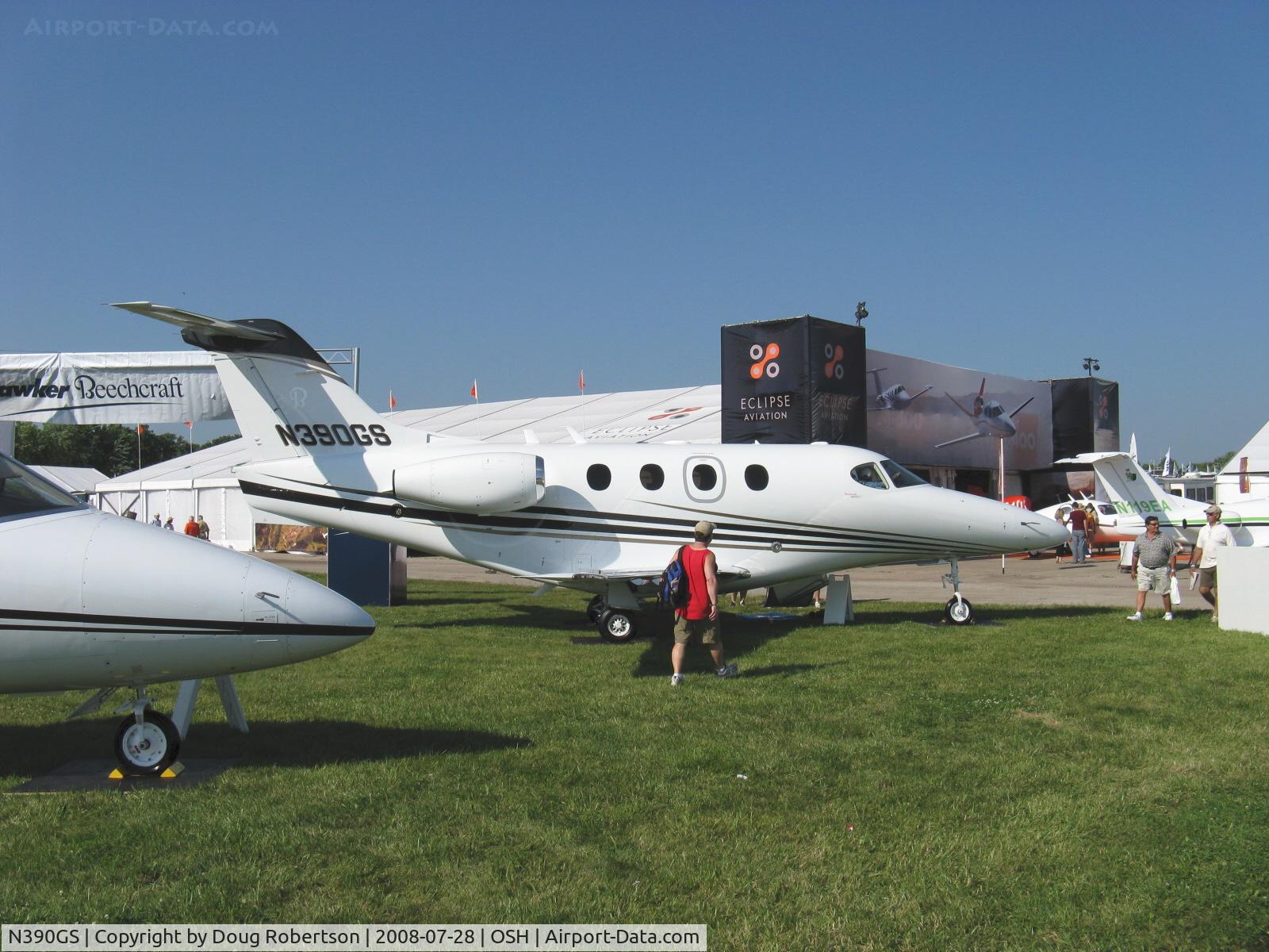 N390GS, 2008 Hawker Beechcraft Corp 390 C/N RB-231, Hawker Beechcraft 390 PREMIER I, two Williams FJ44-2A turbofans 2,965 lb st each