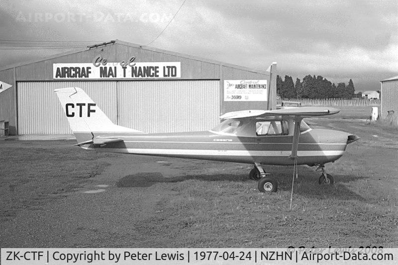 ZK-CTF, Cessna 150H C/N 15067228, C L Barnes, Hamilton