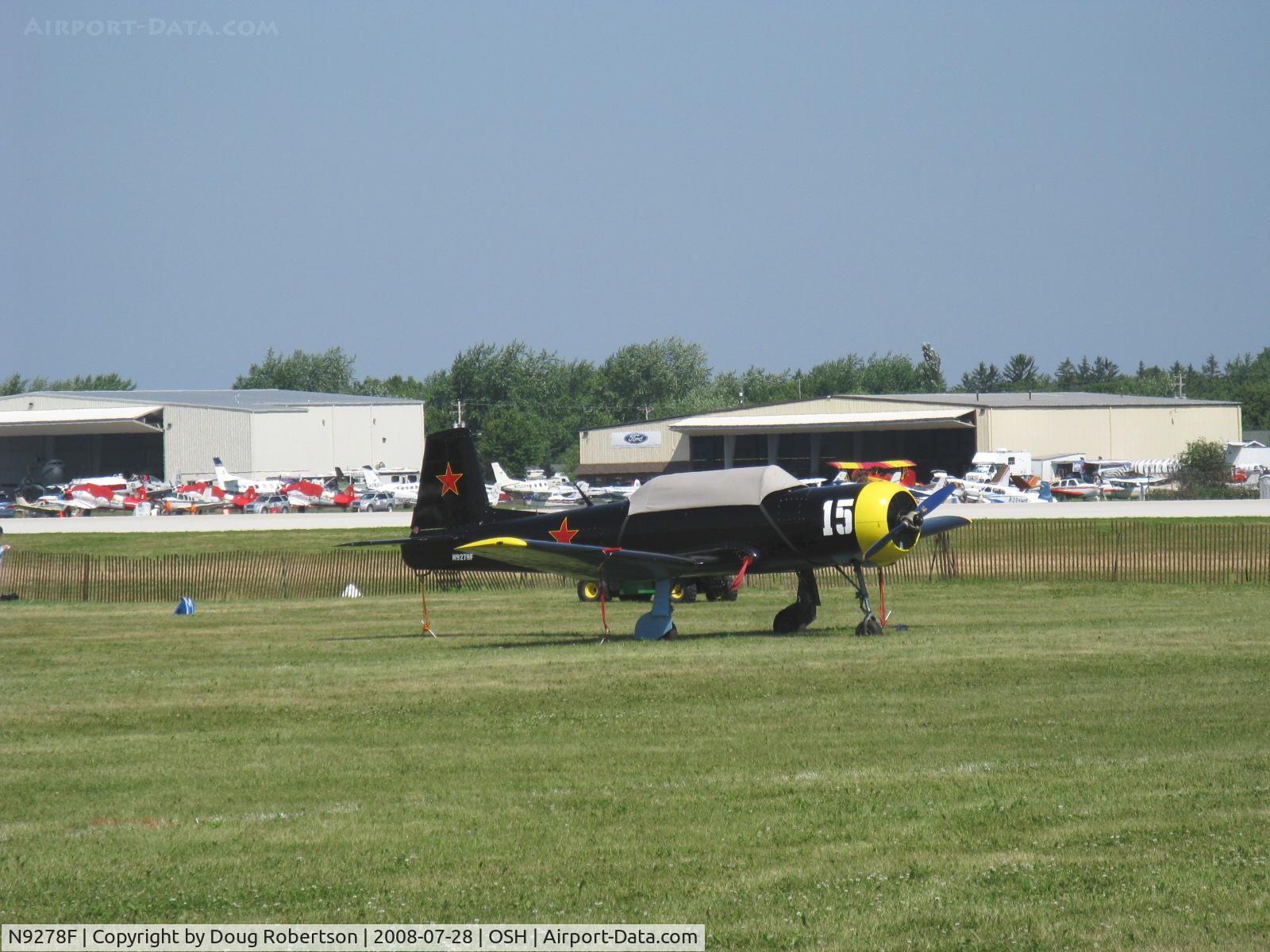 N9278F, 1964 Nanchang CJ-6A C/N 1032018, 1964 Nanchang China CJ-6A, Huosai 6A 9 cylinder radial 285 Hp