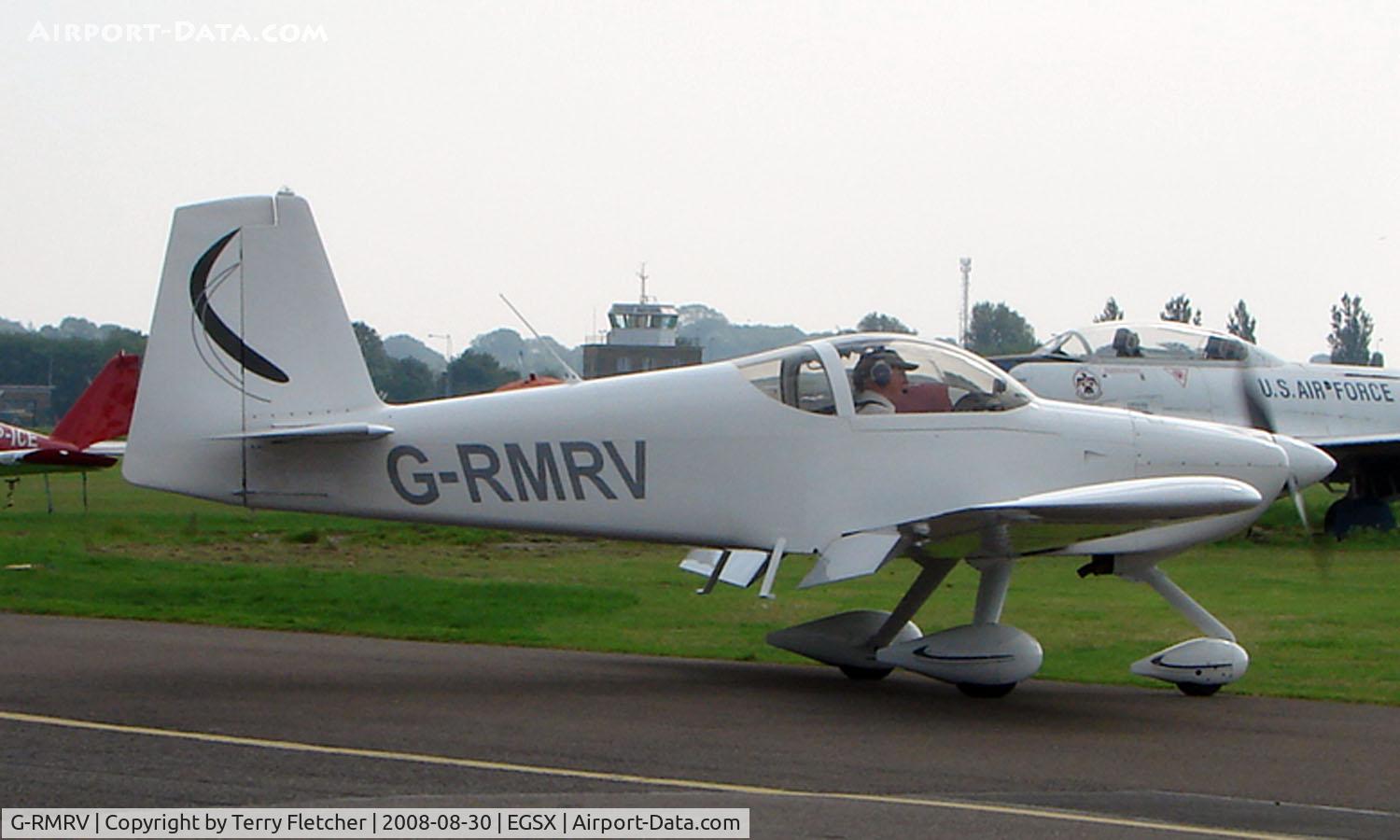 G-RMRV, 2007 Vans RV-7A C/N PFA 323-14434, Participant in the 2008 RV Fly-in at North Weald Uk