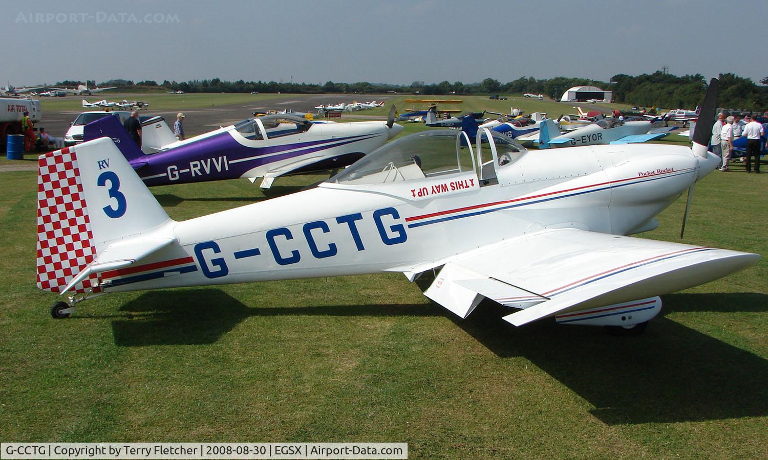 G-CCTG, 2004 Vans RV-3B C/N PFA 099-10518, RV-3B - Participant in the 2008 RV Fly-in at North Weald Uk