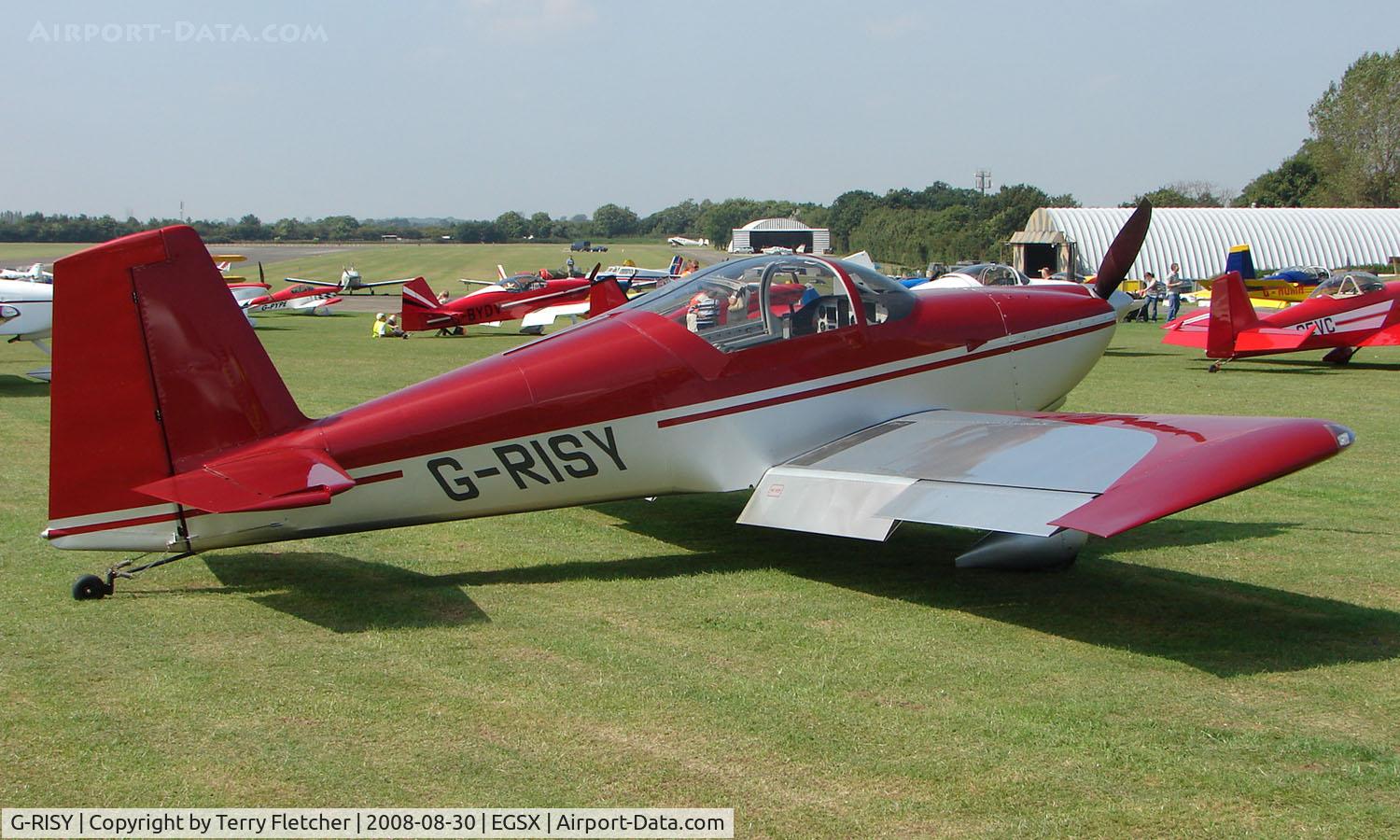 G-RISY, 2008 Vans RV-7 C/N PFA 323-14320, Participant in the 2008 RV Fly-in at North Weald Uk
