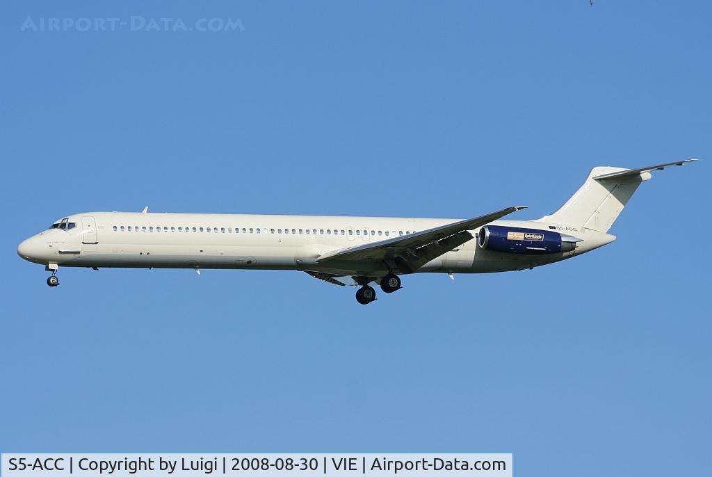 S5-ACC, 1982 McDonnell Douglas MD-82 (DC-9-82) C/N 48095, MD-82