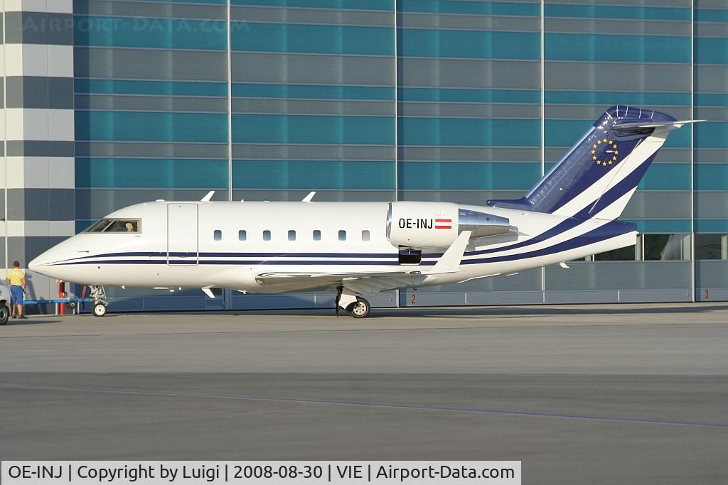 OE-INJ, 1999 Bombardier Challenger 604 (CL-600-2B16) C/N 5435, CL 600