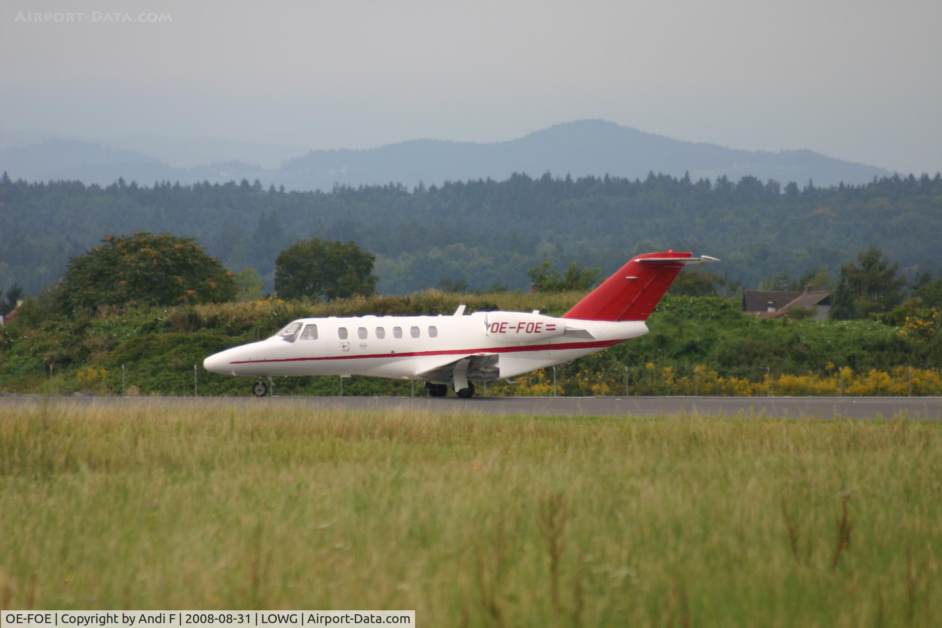 OE-FOE, 2007 Cessna Citation CJ2+ C/N 525A0375, Avcon Jet Cessna 525A Citation CJ2+