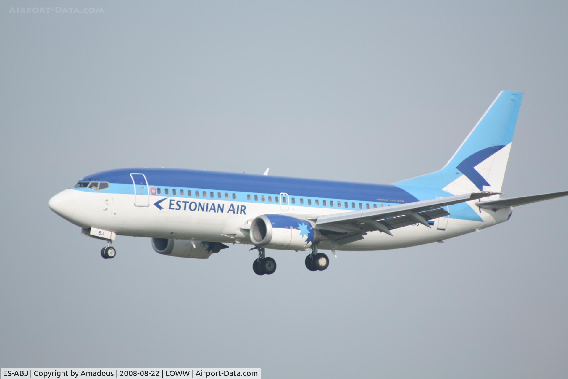 ES-ABJ, 1997 Boeing 737-33R C/N 28873, Boeing 737 landing RWY16