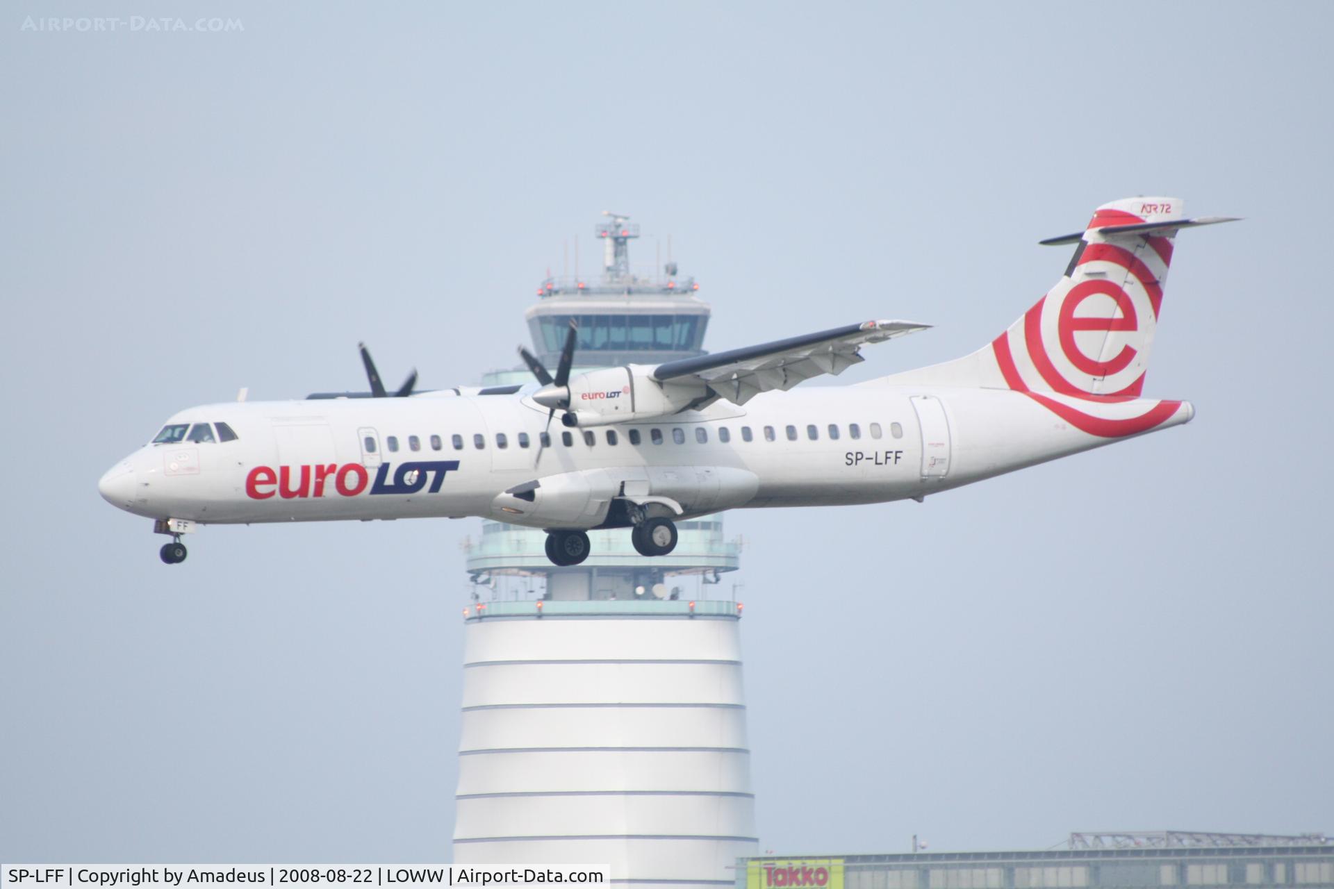 SP-LFF, 1994 ATR 72-201 C/N 402, ATR-42 landing RWY16