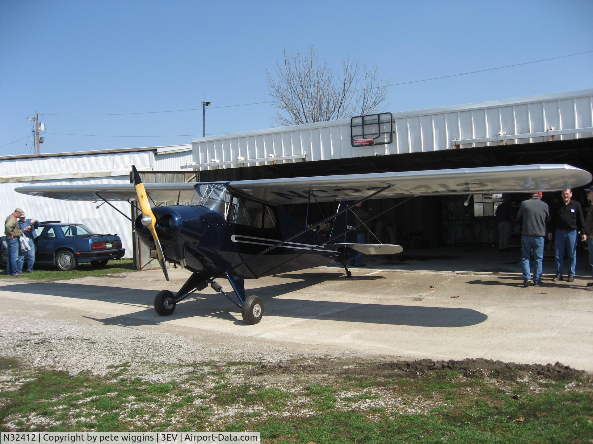 N32412, 1940 Porterfield LP-65 C/N 842, restored first flight may 8th 2008