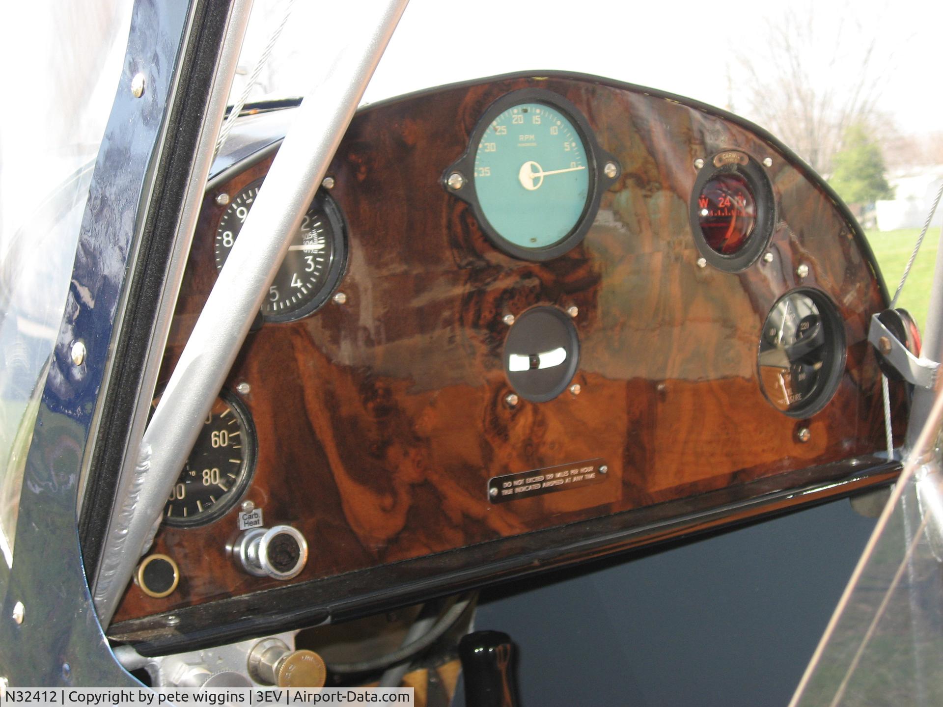 N32412, 1940 Porterfield LP-65 C/N 842, panal
