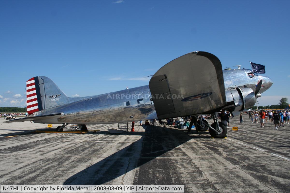 N47HL, 1943 Douglas C-47B-20-DK C/N 27203, Commemorative Air Force's C-47 Blue Bonnet Belle