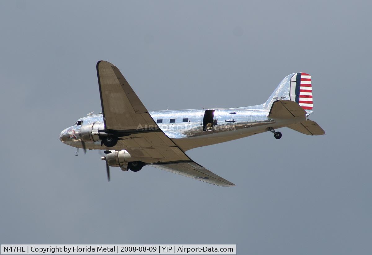 N47HL, 1943 Douglas C-47B-20-DK C/N 27203, Commemorative Air Force's C-47 Blue Bonnet Belle