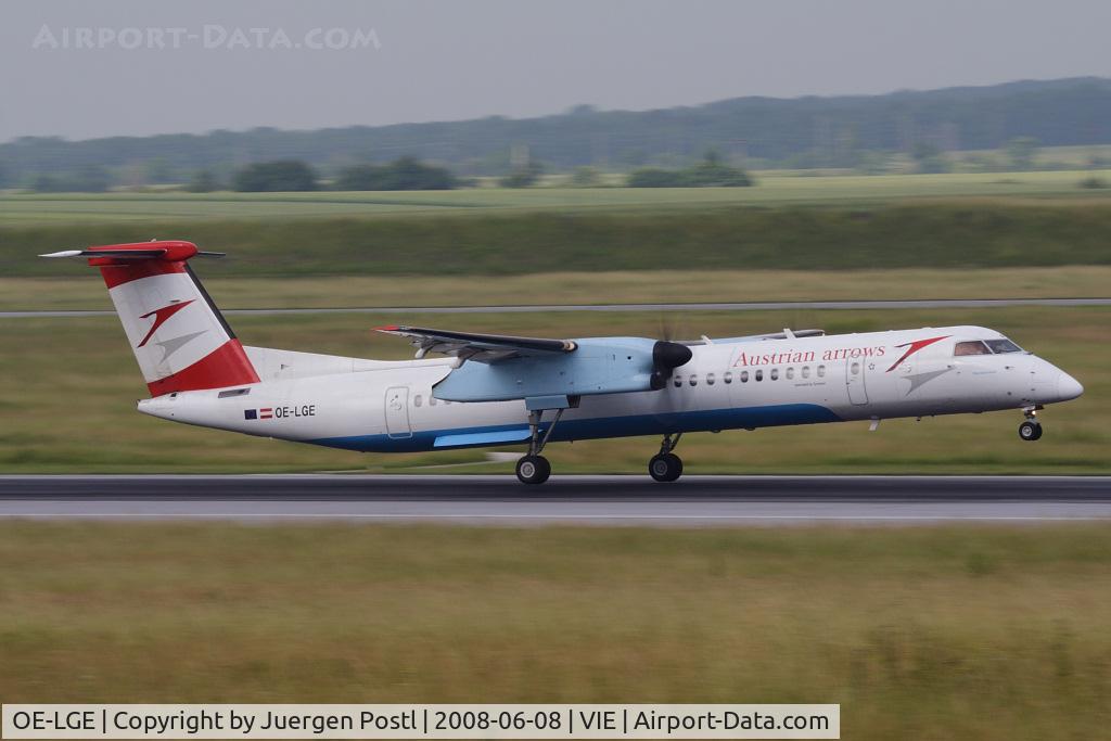 OE-LGE, 2001 De Havilland Canada DHC-8-402Q Dash 8 C/N 4042, Bombardier Inc. DHC-8-402
