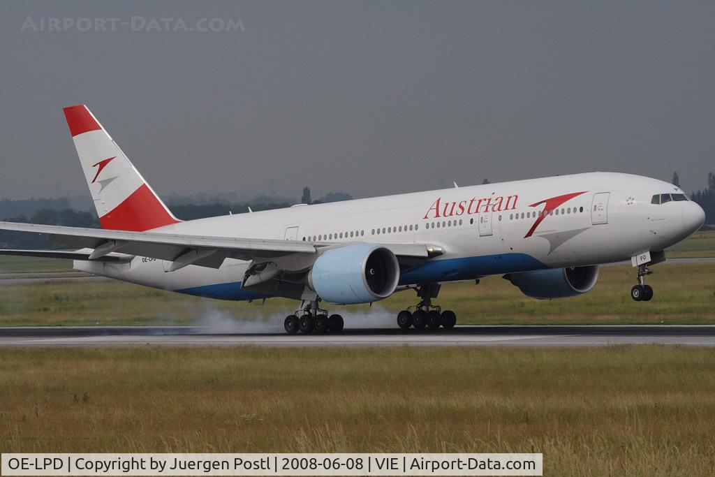 OE-LPD, 2006 Boeing 777-2Z9/ER C/N 35960, Boeing 777-2B8/ER