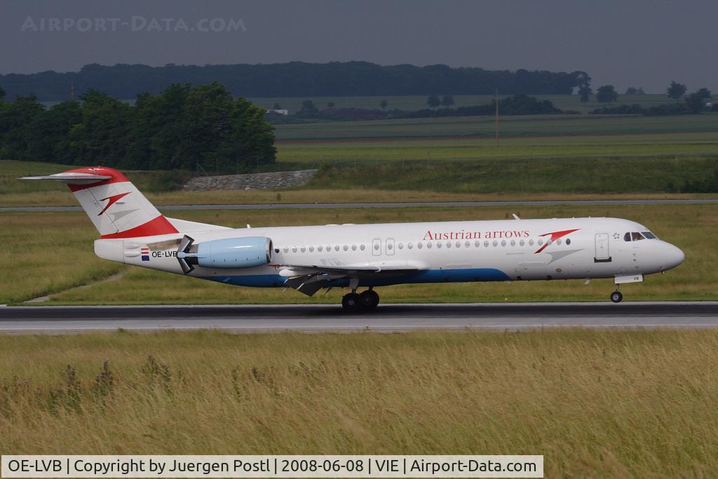 OE-LVB, 1994 Fokker 100 (F-28-0100) C/N 11502, Fokker 100