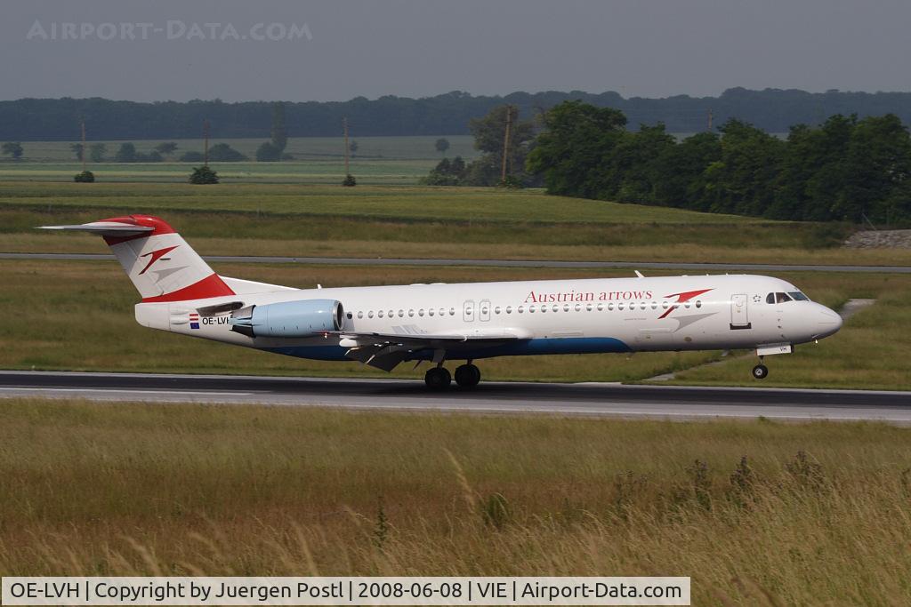 OE-LVH, 1993 Fokker 100 (F-28-0100) C/N 11456, Fokker 100