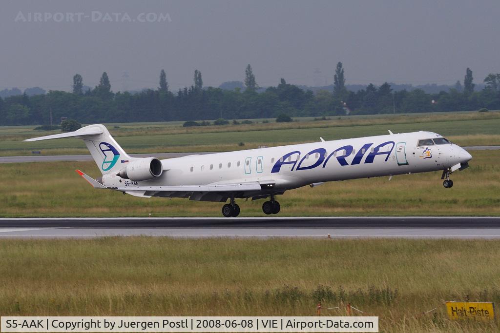 S5-AAK, 2007 Canadair CRJ-900ER (CL-600-2D24) C/N 15128, CRJ900