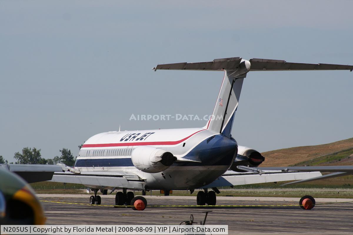 N205US, 1976 McDonnell Douglas DC-9-32F C/N 47690, USA Jet DC-9-32