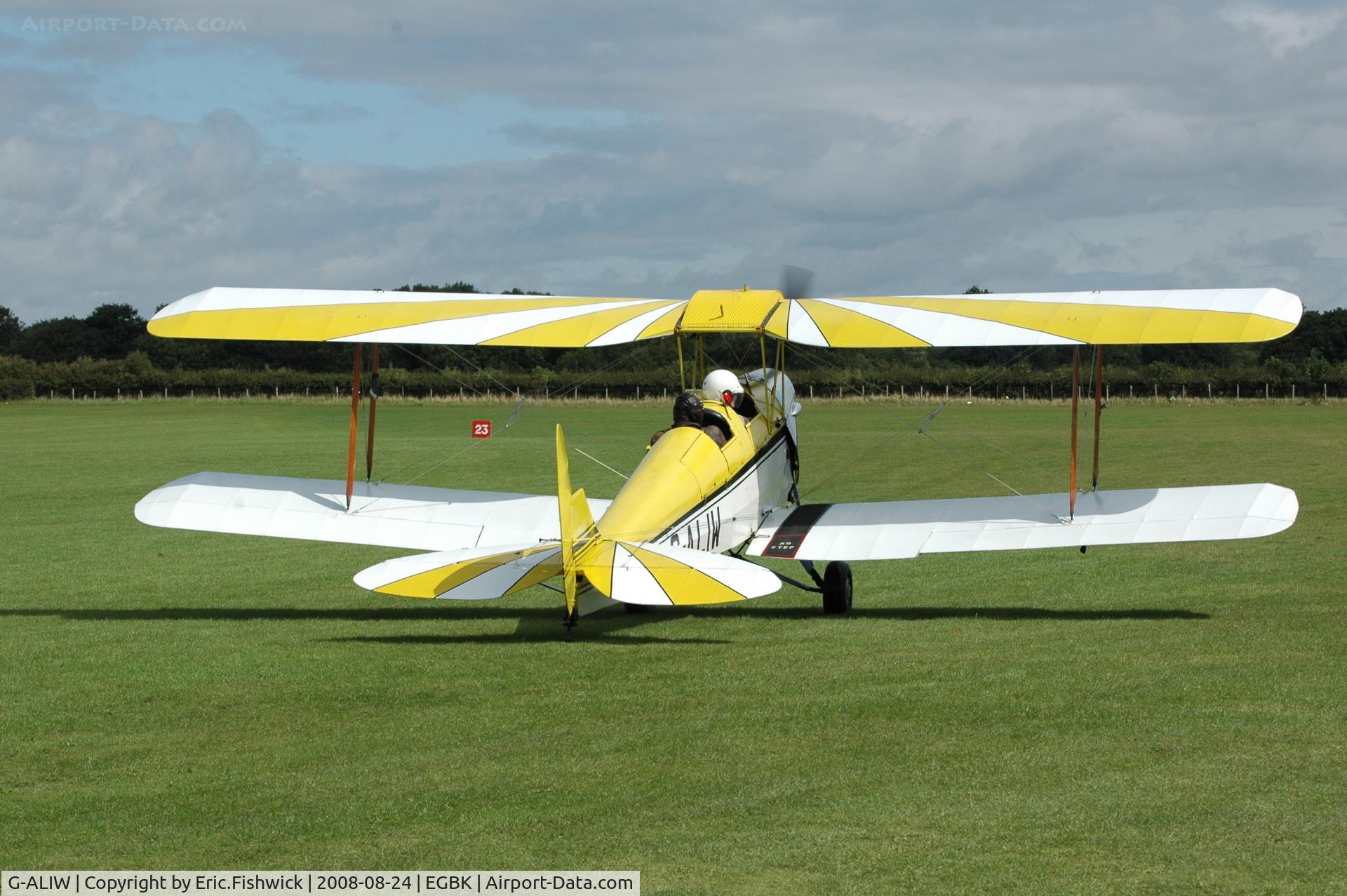 G-ALIW, 1938 De Havilland DH-82A Tiger Moth II C/N 82901, 2. G-ALIW at Sywell Airshow 24 Aug 2008