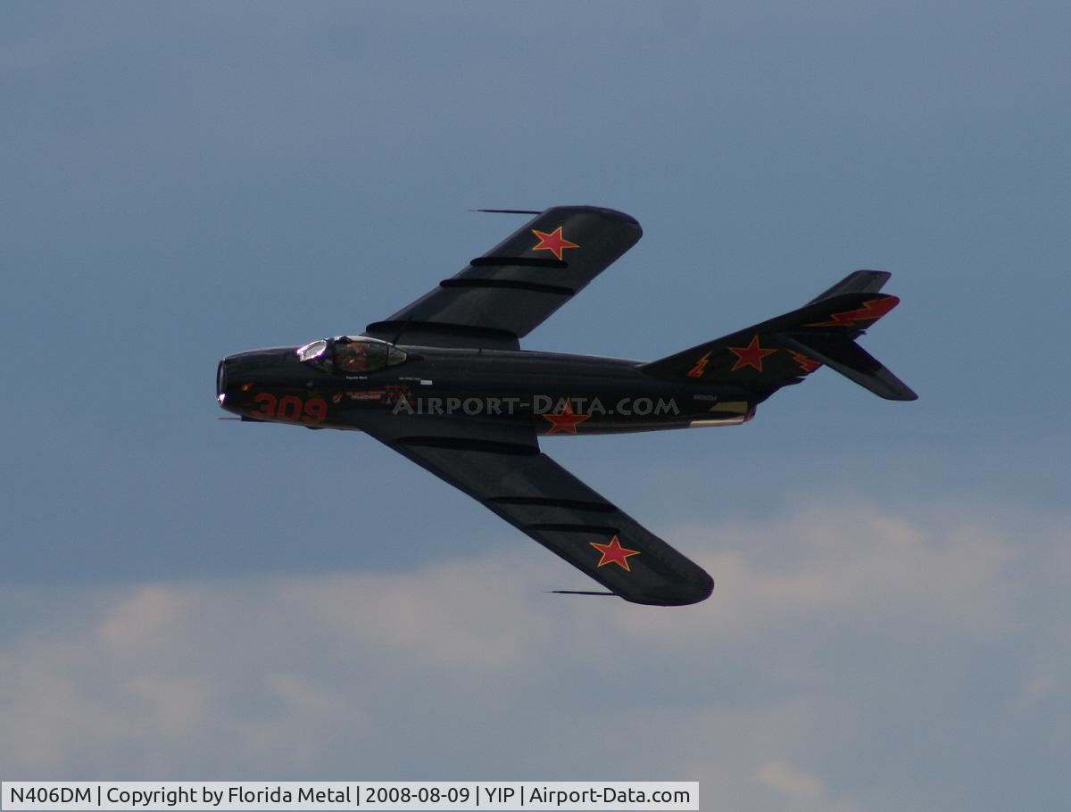 N406DM, 1957 Mikoyan-Gurevich MiG-17T C/N 0613, Mig-17