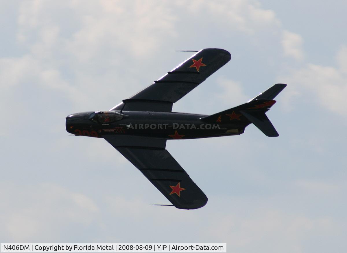 N406DM, 1957 Mikoyan-Gurevich MiG-17T C/N 0613, Mig-17