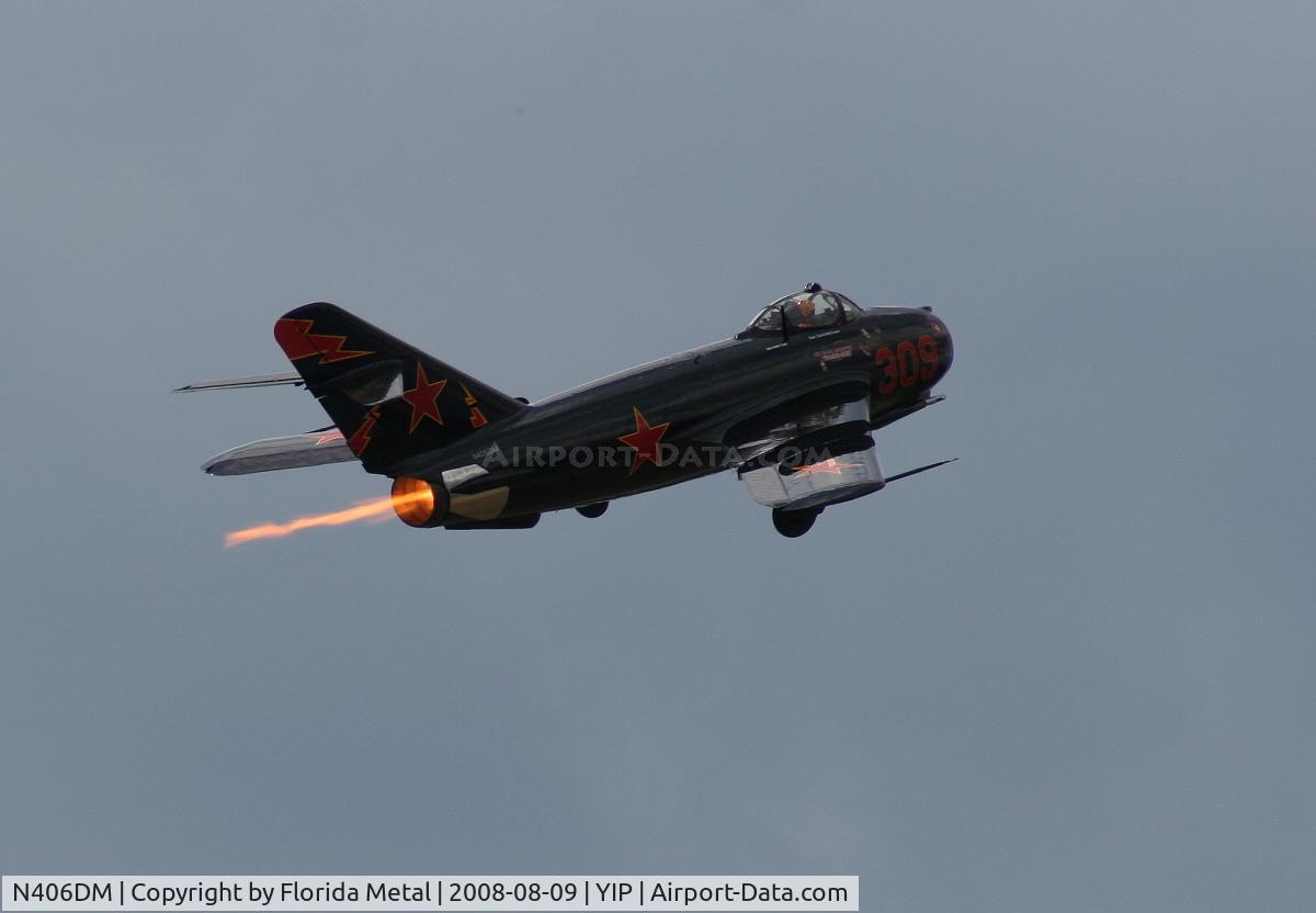 N406DM, 1957 Mikoyan-Gurevich MiG-17T C/N 0613, Mig-17