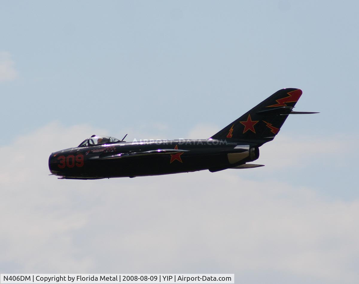 N406DM, 1957 Mikoyan-Gurevich MiG-17T C/N 0613, Mig-17