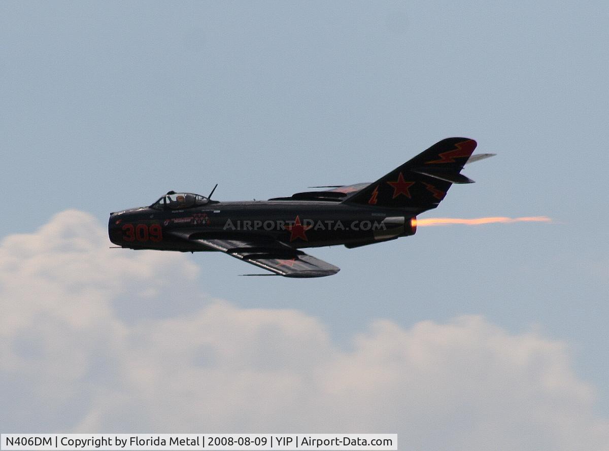N406DM, 1957 Mikoyan-Gurevich MiG-17T C/N 0613, Mig-17