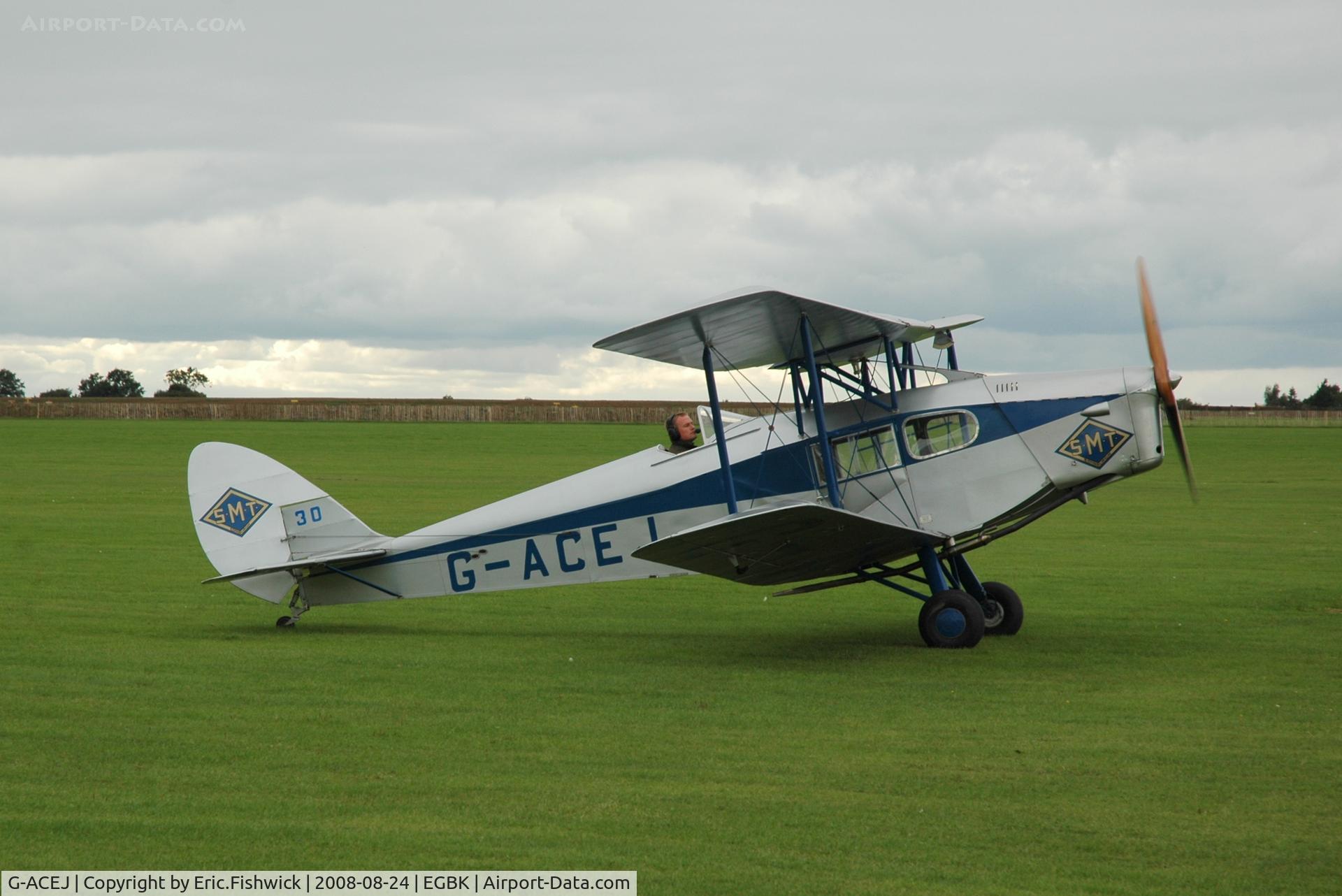 G-ACEJ, 1933 De Havilland DH.83 Fox Moth C/N 4069, 2. G-ACEJ at Sywell Airshow 24 Aug 2008