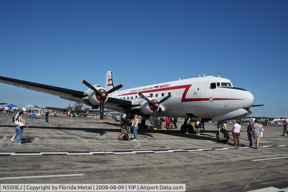 N500EJ, 1945 Douglas C-54E Skymaster (DC-4A) C/N DO316, C-54 Berlin Airlift Heritage plane - follows me to every airshow