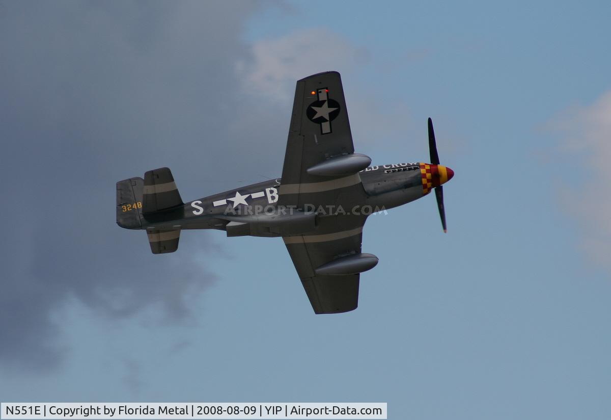 N551E, 1943 North American P-51B-1NA Mustang C/N 102-24700, Jack Roush's P-51B Old Crow