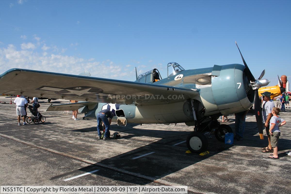 N551TC, 1944 General Motors (Grumman) FM-2 Wildcat C/N 47160, Grumman FM-2 Wildcat