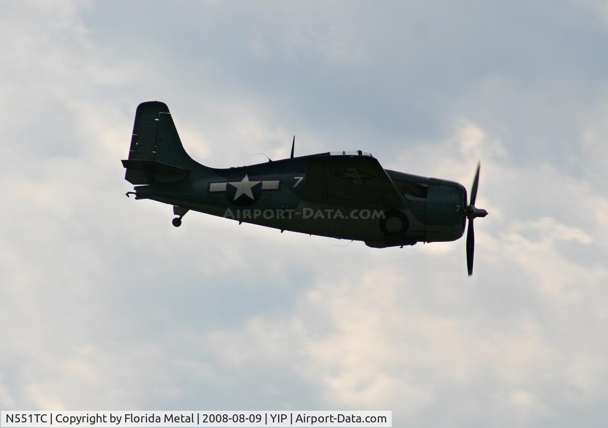 N551TC, 1944 General Motors (Grumman) FM-2 Wildcat C/N 47160, Grumman FM-2 Wildcat
