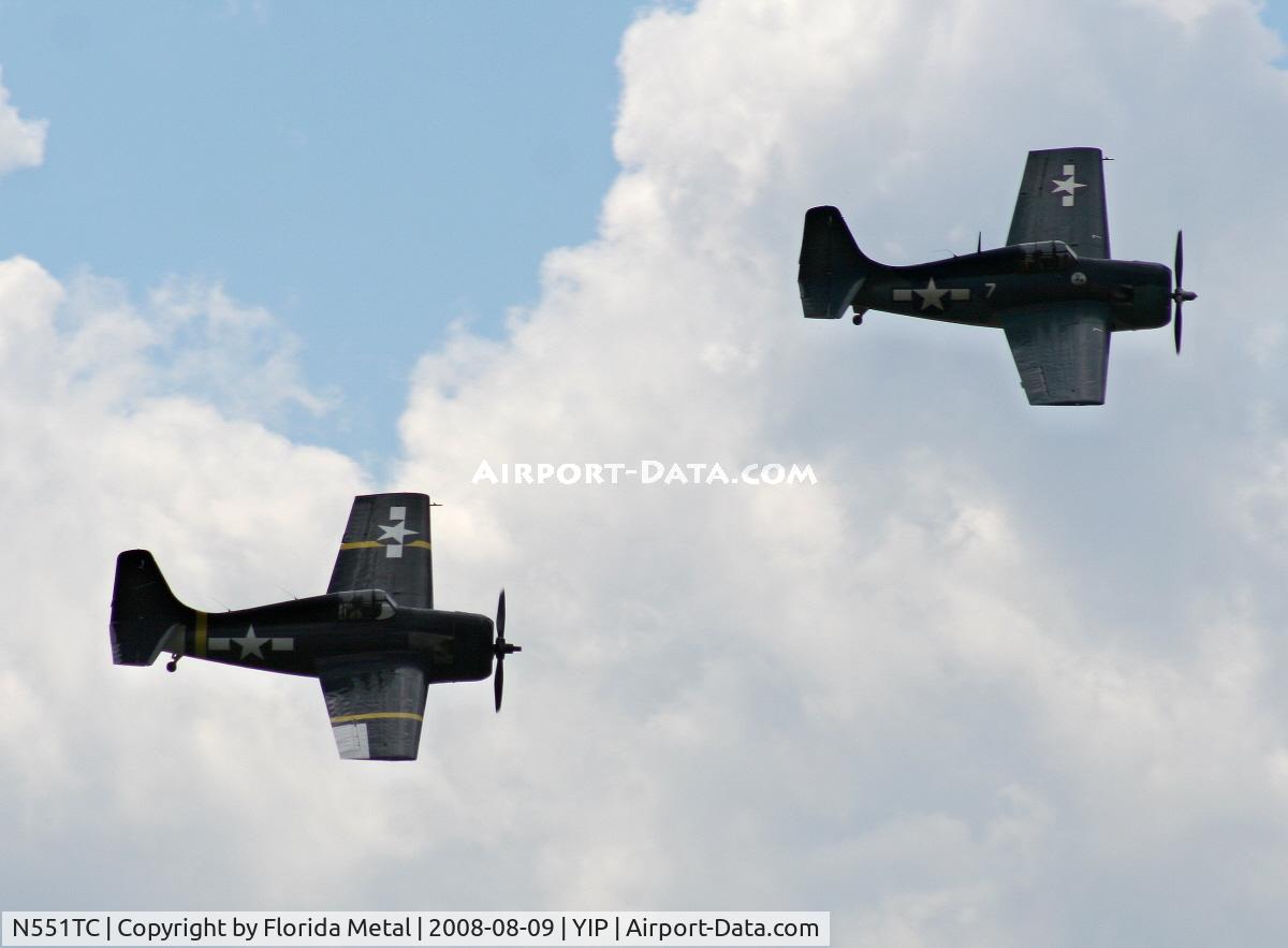 N551TC, 1944 General Motors (Grumman) FM-2 Wildcat C/N 47160, Grumman FM-2 Wildcat