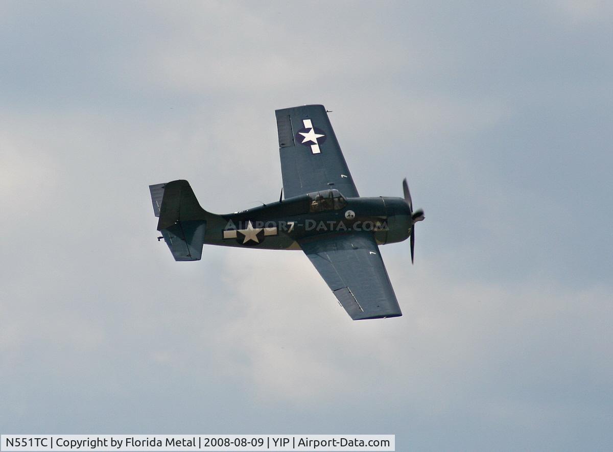 N551TC, 1944 General Motors (Grumman) FM-2 Wildcat C/N 47160, Grumman FM-2 Wildcat