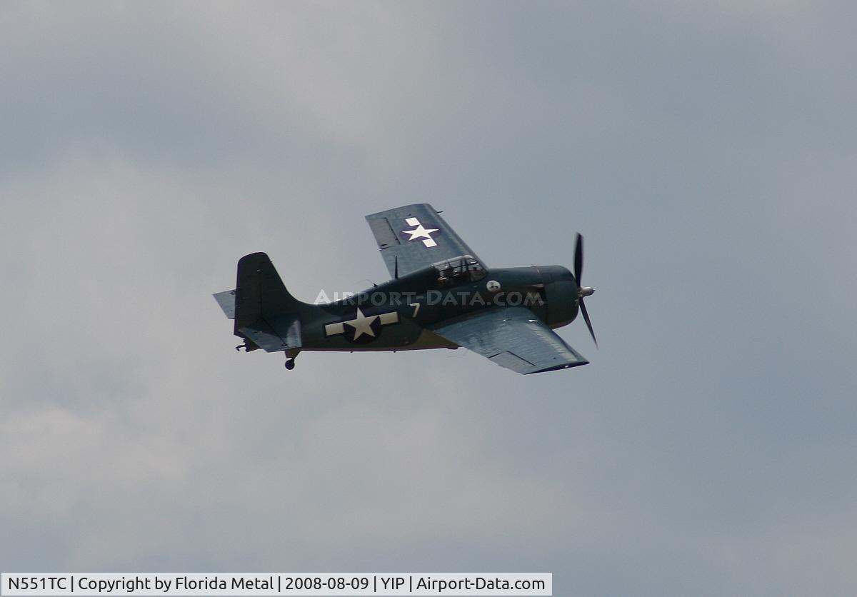 N551TC, 1944 General Motors (Grumman) FM-2 Wildcat C/N 47160, Grumman FM-2 Wildcat
