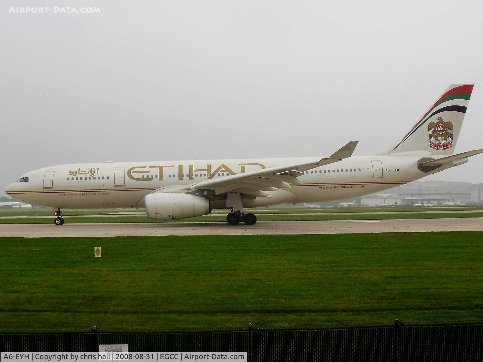 A6-EYH, 2006 Airbus A330-243 C/N 729, Etihad