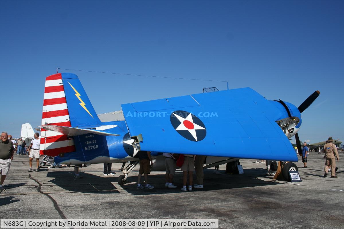 N683G, 1943 Grumman TBM-3E Avenger C/N 53768, Grumman TBM-3E Avenger