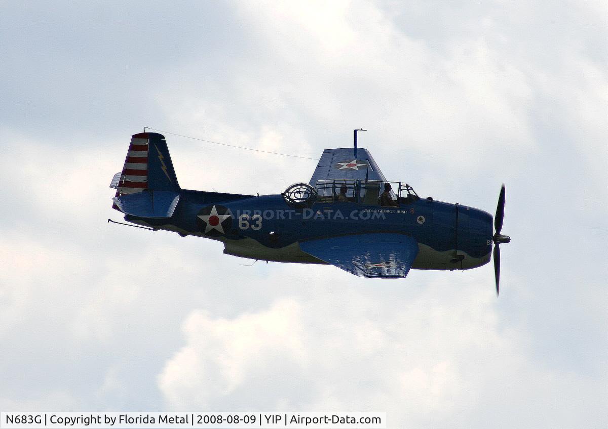 N683G, 1943 Grumman TBM-3E Avenger C/N 53768, Grumman TBM-3E Avenger
