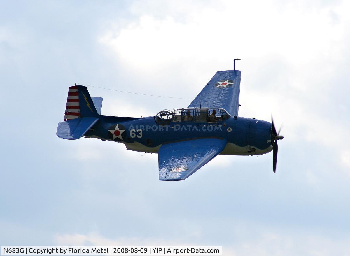 N683G, 1943 Grumman TBM-3E Avenger C/N 53768, Grumman TBM-3E Avenger
