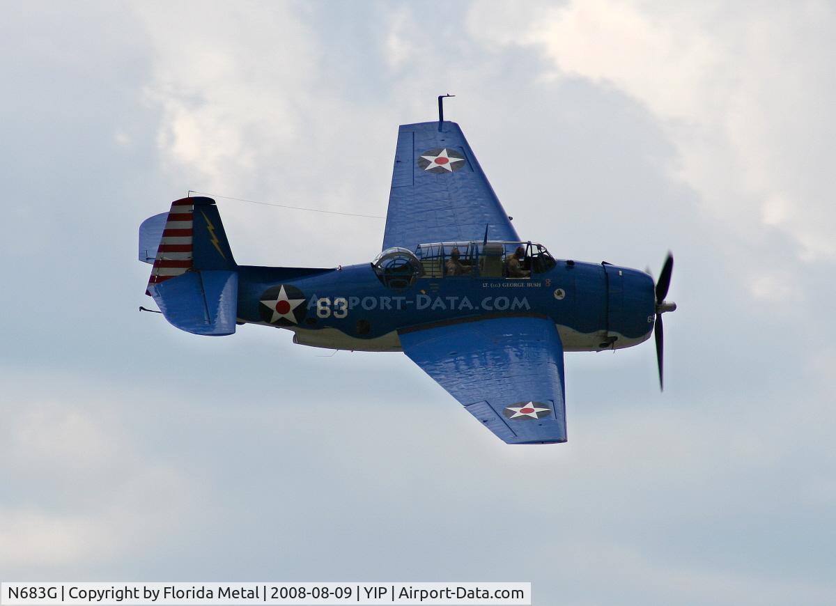 N683G, 1943 Grumman TBM-3E Avenger C/N 53768, Grumman TBM-3E Avenger