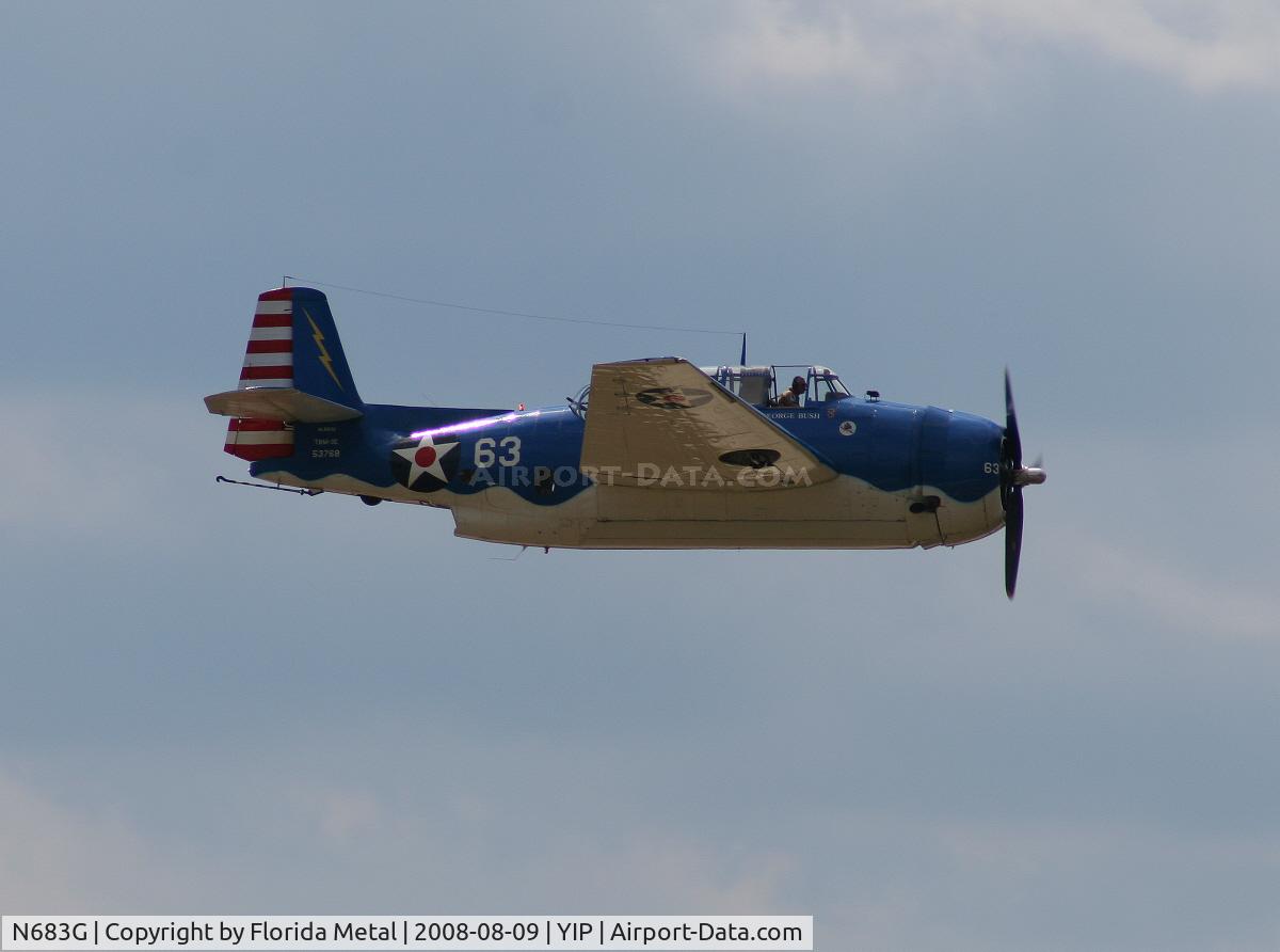 N683G, 1943 Grumman TBM-3E Avenger C/N 53768, Grumman TBM-3E Avenger