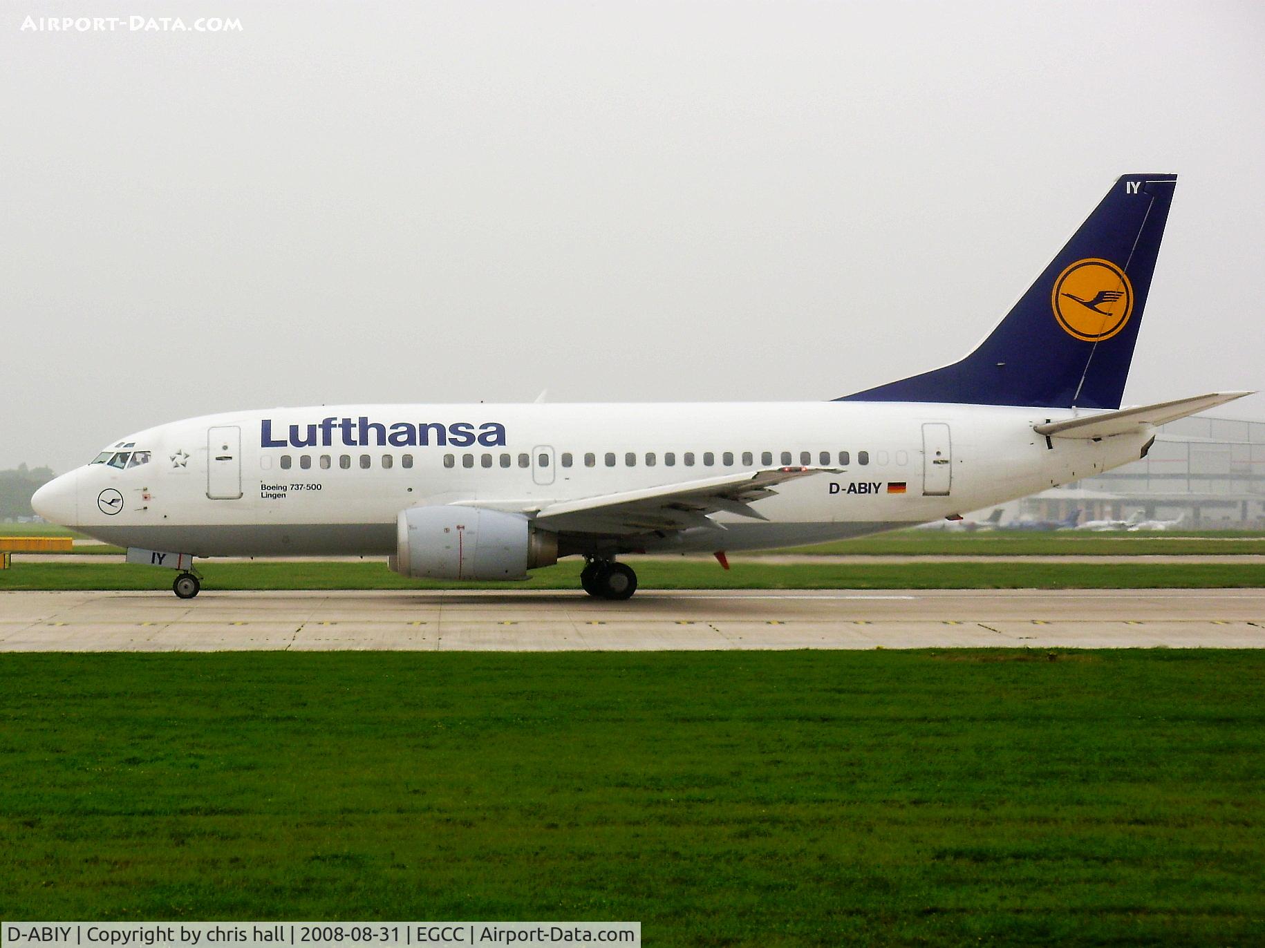 D-ABIY, 1991 Boeing 737-530 C/N 25243, Lufthansa