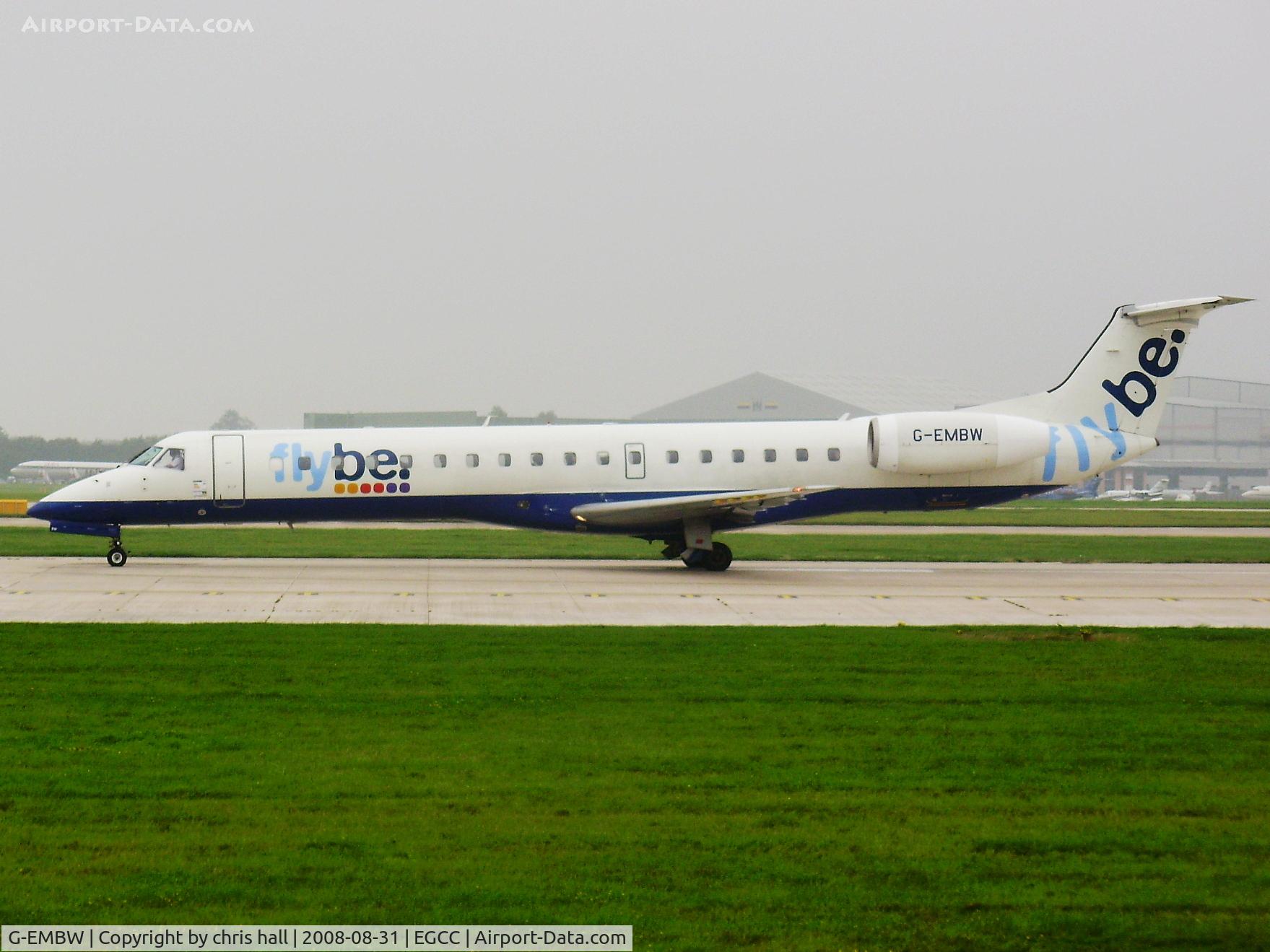 G-EMBW, 2001 Embraer EMB-145EU (ERJ-145EU) C/N 145546, Flybe