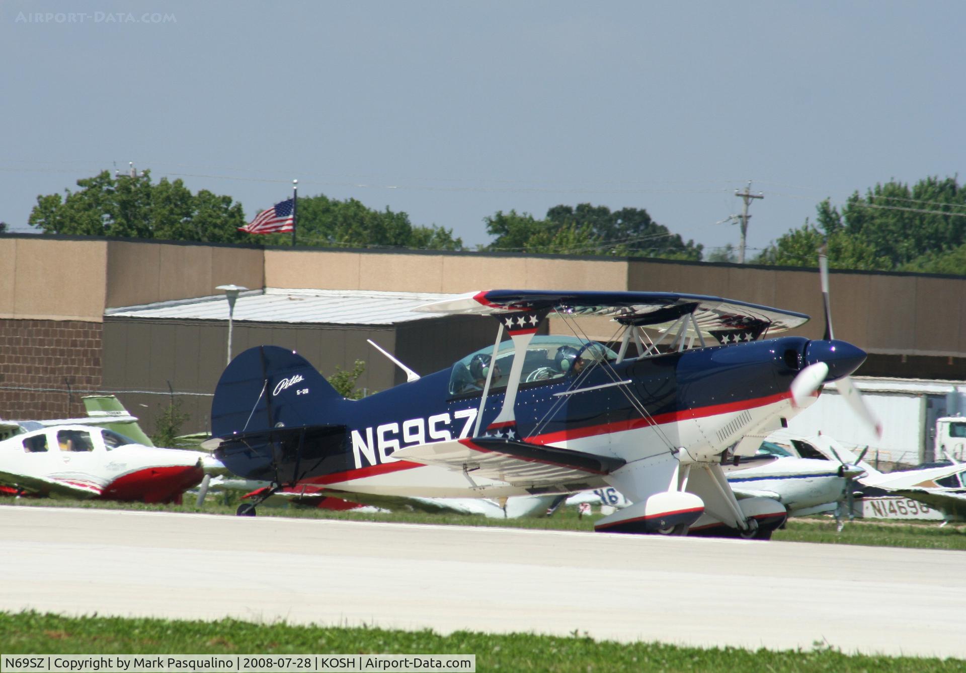 N69SZ, 1990 Christen Pitts S-2B Special C/N 5191, Pitts S-2B